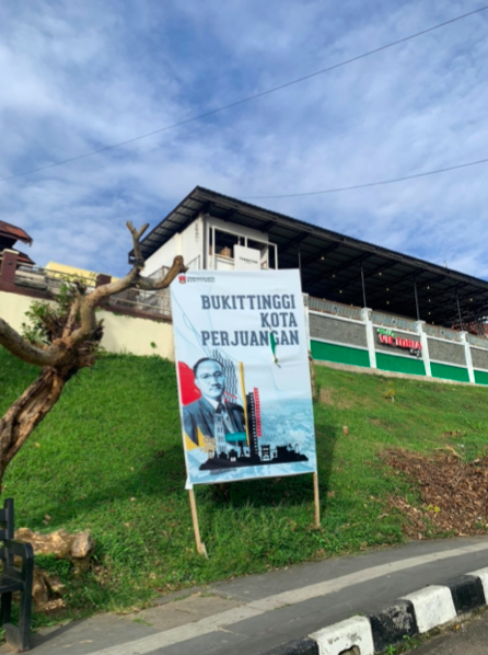Dok. Pribadi, Baliho Bukittinggi Kota Perjuangan