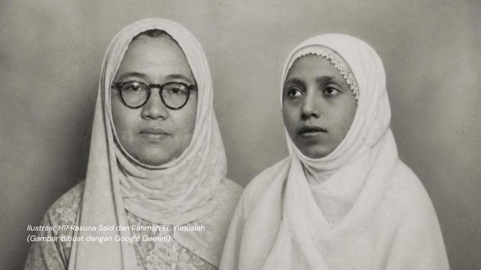 Basilang Kayu dalam Tungku, Antara Rahmah El Yunusiyah dan HR Rasuna Said