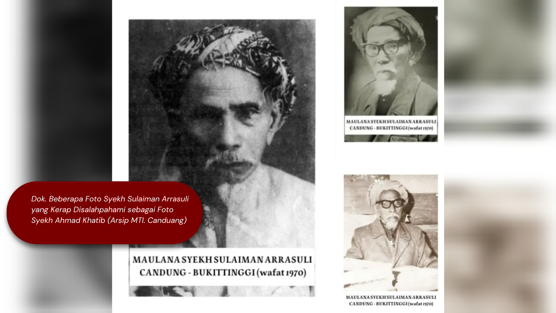Epistemologi “Asal Comot”: Tragedi Misidentifikasi Visual Syekh Ahmad Khatib Minangkabau