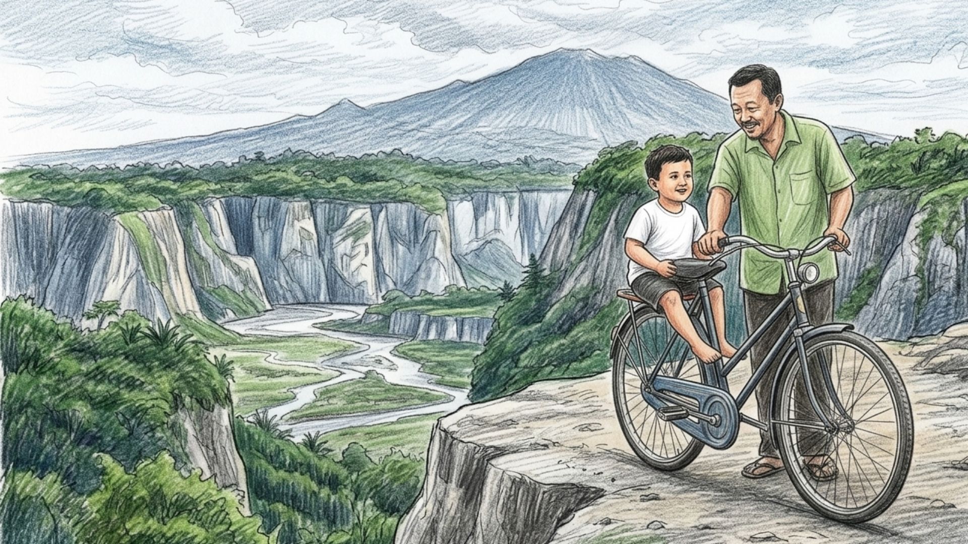 Bapakku Mati Syahid, Kenangan Masa Kanak-Kanak