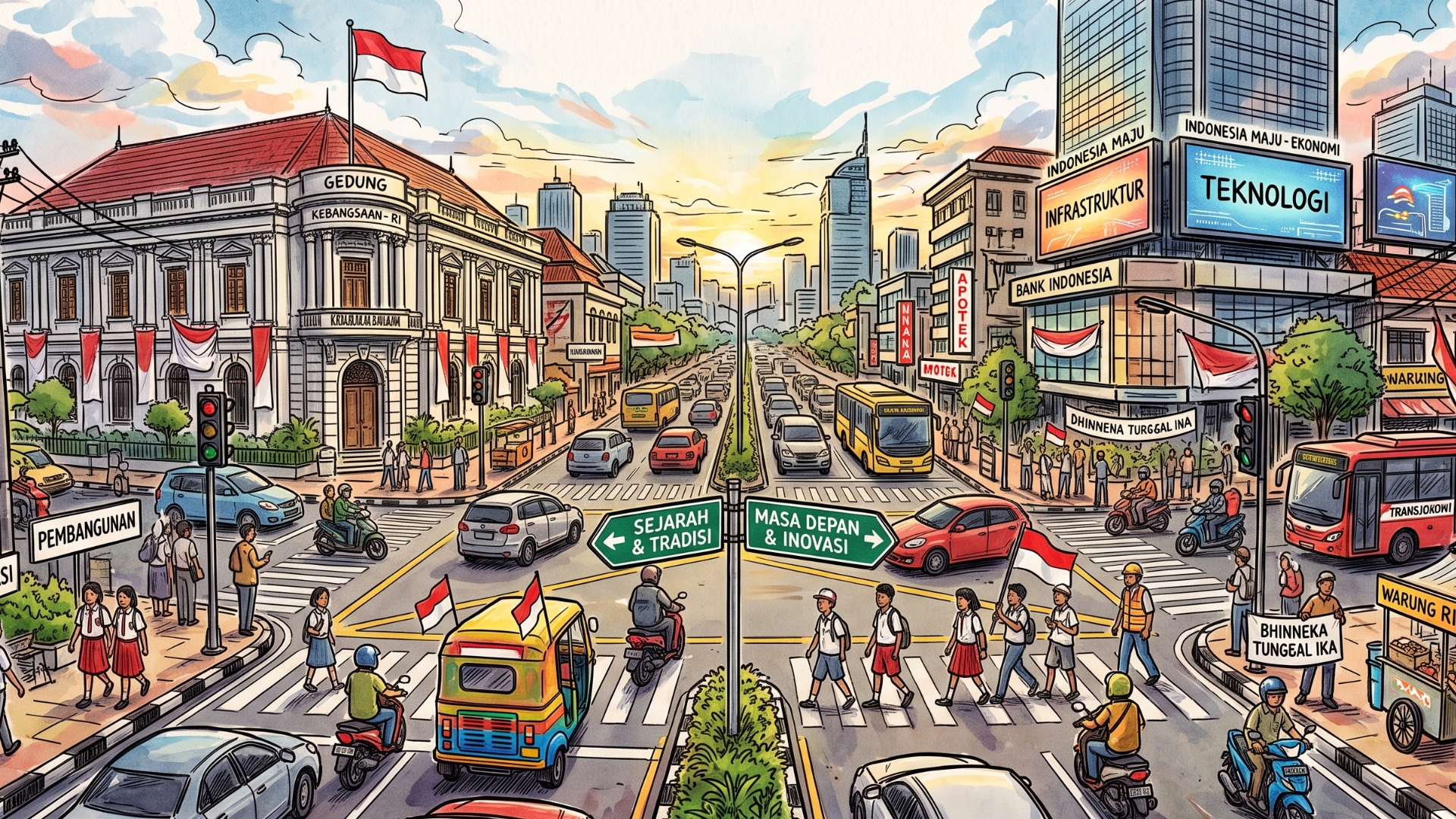 Republik di Persimpangan Sejarah: Menggugat Privatisasi Kekuasaan dan Mistifikasi Demokrasi