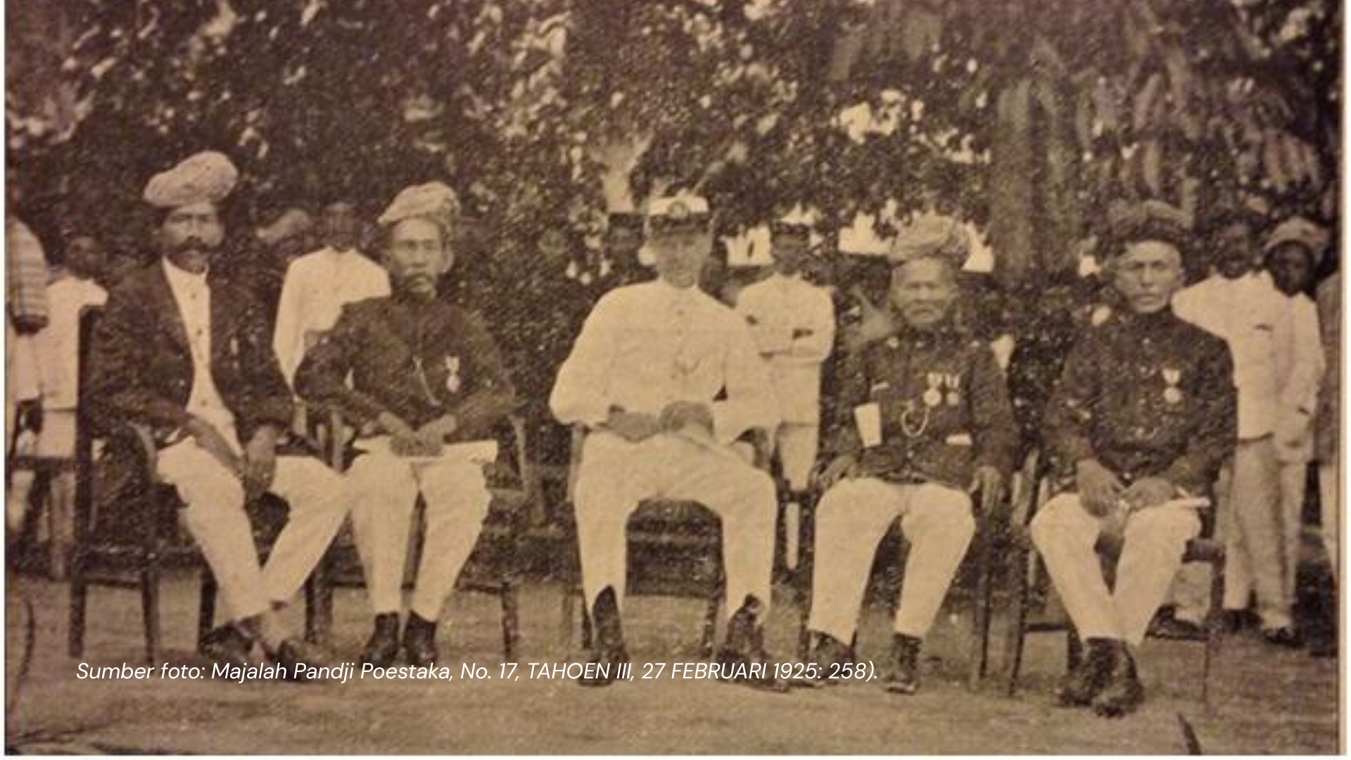 Anugerah Bintang Tanda Jasa Diberikan oleh Pemerintah Kolonial Belanda di Suliki (1925)