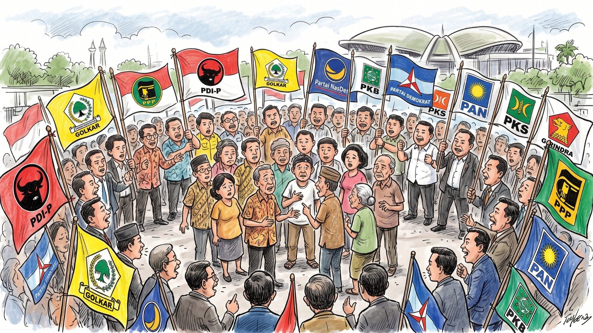 Kedaulatan Rakyat di Tengah Kuasa Partai